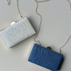 Aftentaske zebra shine