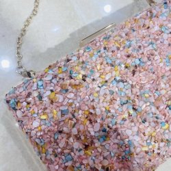 Aftentaske color stones