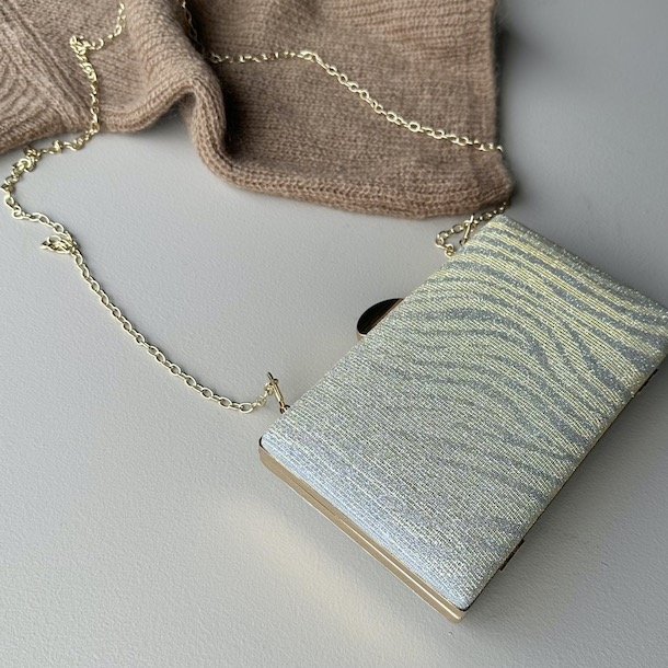 Aftentaske zebra shine