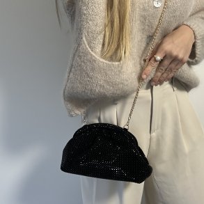 Aftentaske sort all that glitters