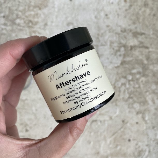 Aftershavecreme 60 ml. i glas (ansigtscreme)