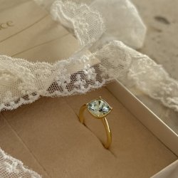 Fingerring SINNA SIZE 52-62 Forgyldt S�lv