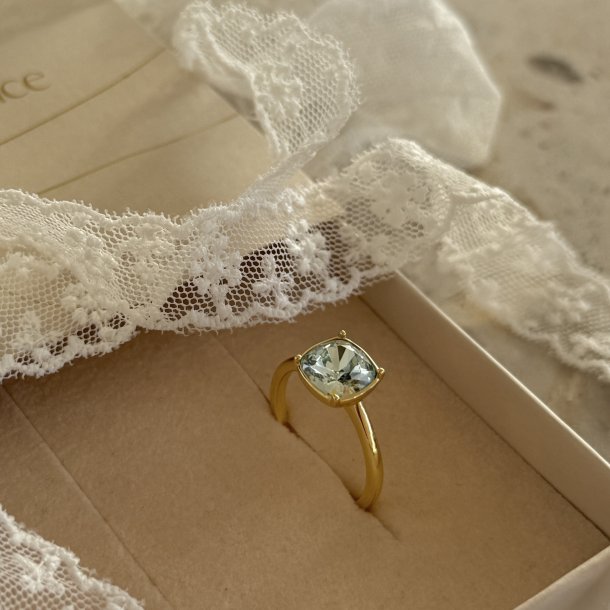 Fingerring SINNA SIZE 52-62 Forgyldt S�lv