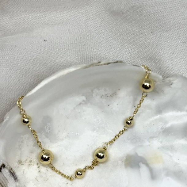 Armbnd ALBA - Forgyldt