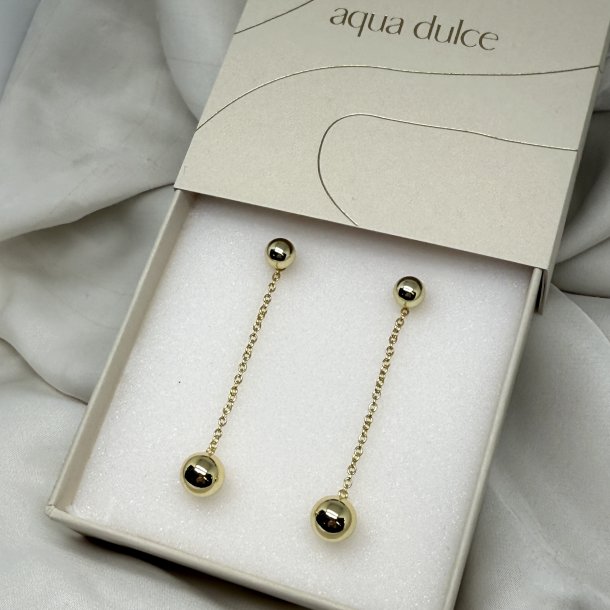 reringe ALBA BALL LANG - Forgyldt