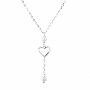 Halsk�de Alma Pearl - S�lv