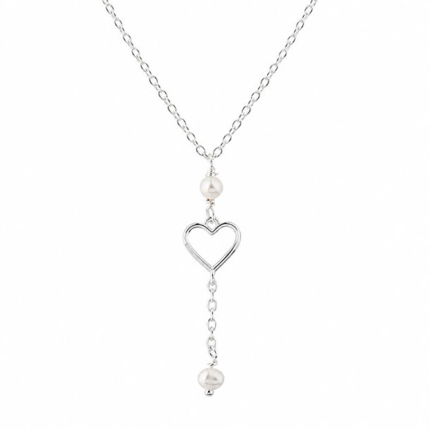 Halsk�de Alma Pearl - S�lv