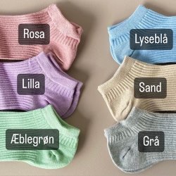 Glimmer ankelstrmper str 35-41