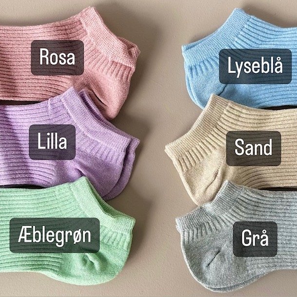 Glimmer ankelstrmper str 35-41