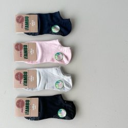 Yoga ankel strmper bambus str 35-40