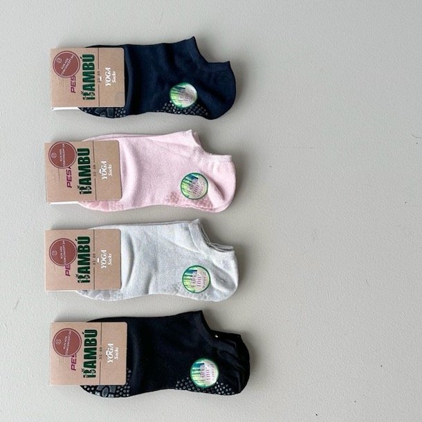 Yoga ankel strmper bambus str 35-40