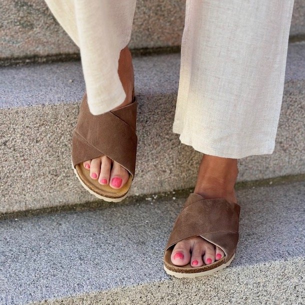 Sandal Annet Nature castano - skind str 37 - 41