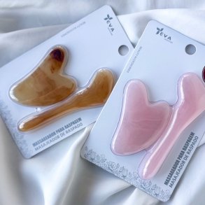 Gua Sha sten Ansigts massage st af 2