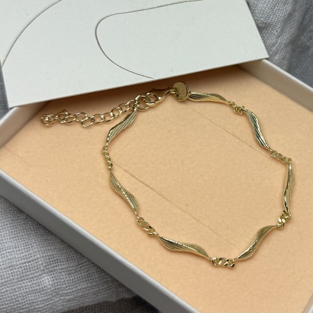 Armbnd ELARA Armbnd forgyldt slv