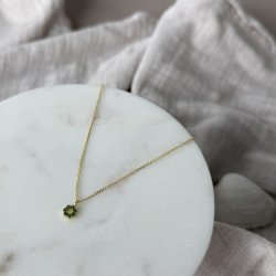 Halskde VERDE Halskde forgyldt slv