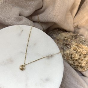 Halskde femme - mnt forgyldt