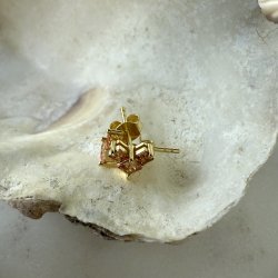 rering KARA CHAMPAGNE forgyldt slv