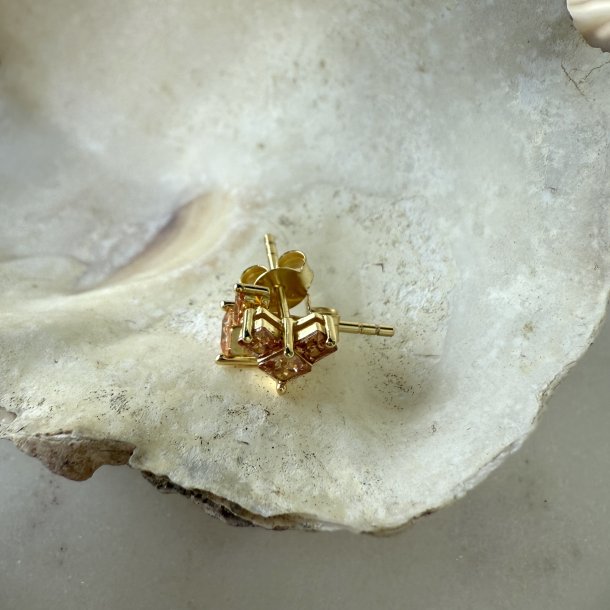 rering KARA CHAMPAGNE forgyldt slv