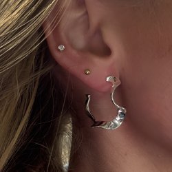 HOOP SLIM RHUMBA LARGE slv