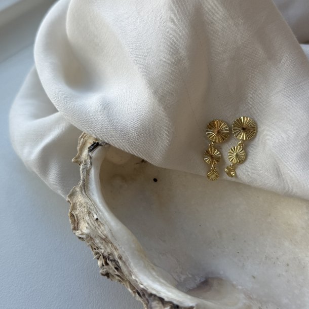 Femme triple restikker Forgyldt 