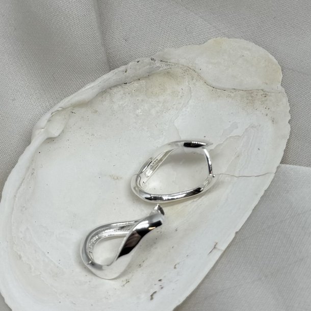 reringe FOREVER HOOP SMALL - Slv