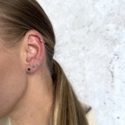 rering LUMI VERDE MEDIUM forgyldt slv