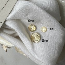 restikker femme - mnt 6 mm forgyldt