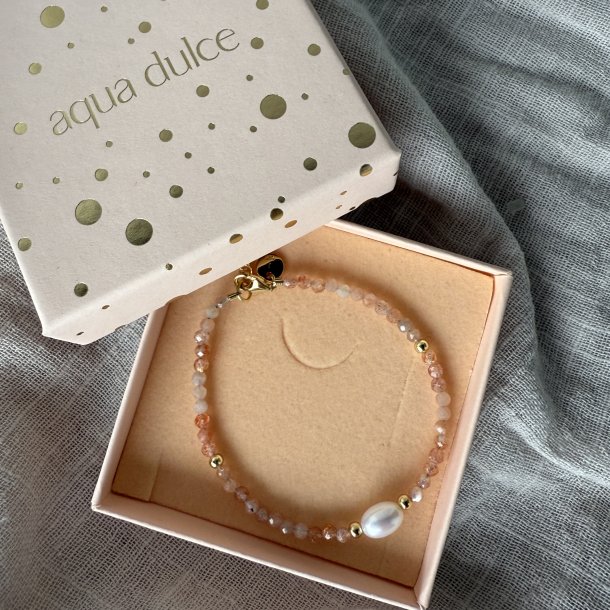 Armbnd SUNELLA ROSE Armbnd forgyldt slv