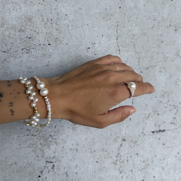 RING KARLA PEARL slv