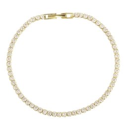 Armb�nd Tennis medium Forgyldt