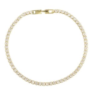 Armbnd Tennis medium Forgyldt