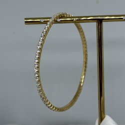 Armbnd Tennis flex gold 