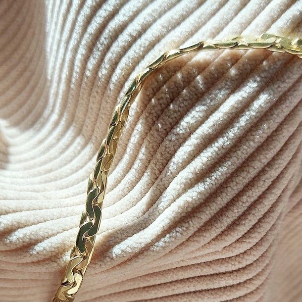 Etta armbnd forgyldt