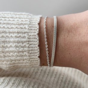 Armbnd FLATA Sterling Slv