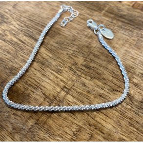 Armbnd Poppy sterling slv