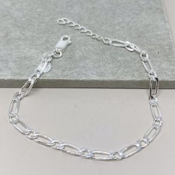 Armbnd FIGARO ONE Sterling slv