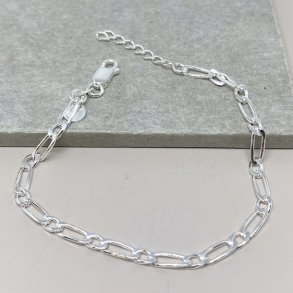 Armbnd FIGARO ONE Sterling slv