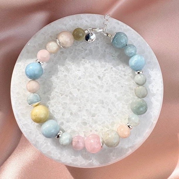 Armbnd MORGANITE DREAM Sterling slv
