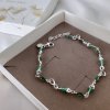 Armbnd GREEN GARDEN Sterling Slv