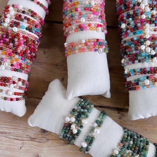 Spansk armbnd med elastik