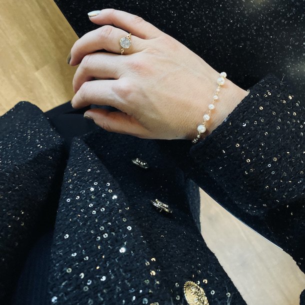 Armbnd GHITA forgyldt slv