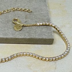 Armbnd NEW DAGNY forgyldt slv