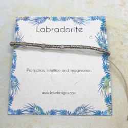 Vvet armbnd m. betydning STONE SAND