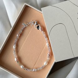 Armbnd FRESA ROSE Sterling slv