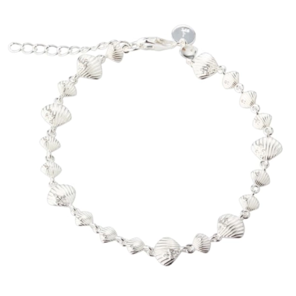 Armbnd SHELLY sterling slv 