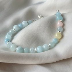 Armbnd MORGANITE DREAM Sterling slv