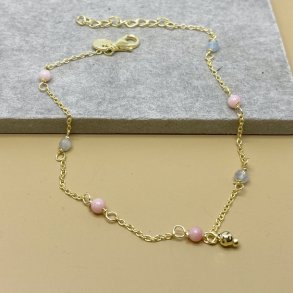 Armbnd BRAZIL forgyldt slv