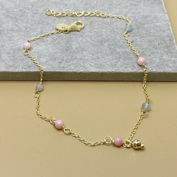 Armbnd BRAZIL forgyldt slv