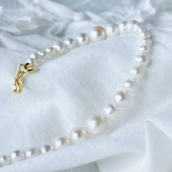 Armbnd PERLETTE forgyldt slv