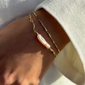 Armbnd ALURA Forgyldt slv